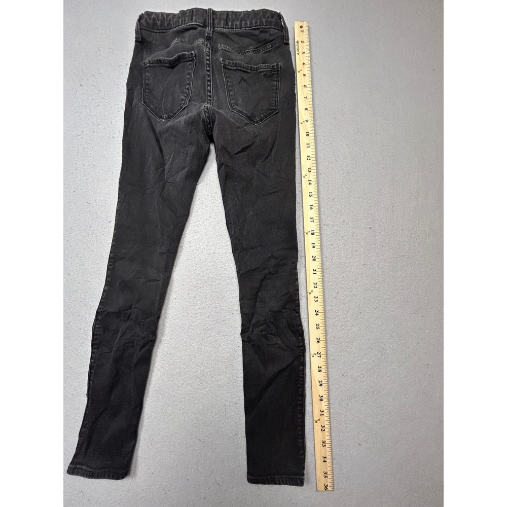 Hollister High-Rise Jean Legging Advanced Stretch Denim Black 1R W25 L28 Womens - Picture 5 of 8